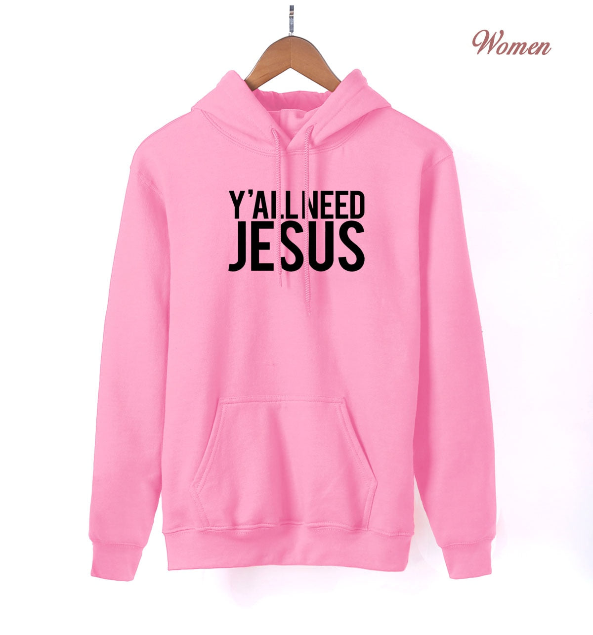 HAMPSON LANQE Jesus Christian Hoodies For Women 2020 Spring Autumn Sweatshirts Fleece Long Sleeve Pullovers Streetwear