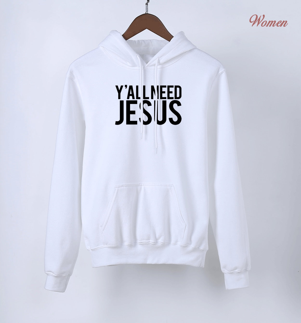 HAMPSON LANQE Jesus Christian Hoodies For Women 2020 Spring Autumn Sweatshirts Fleece Long Sleeve Pullovers Streetwear