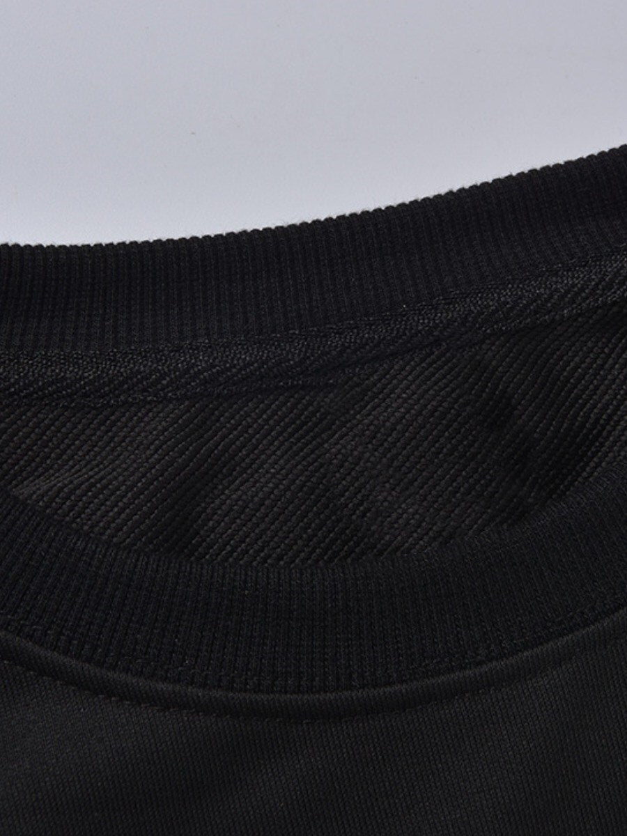 LW Plus Size hoodie Sweatshirt Half Hood Letter Print Sweatshirt Spring Autumn O-Neck Pullover Women Loose Clothes Sweatshirt