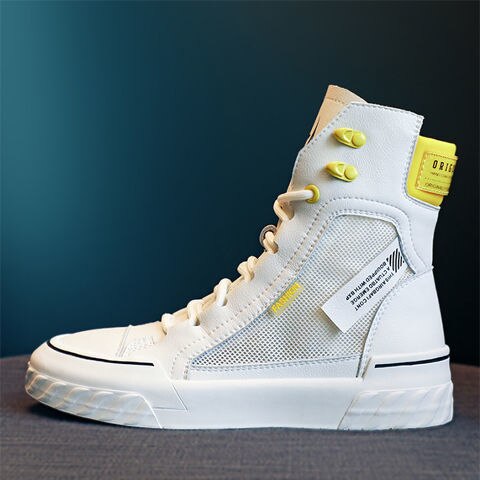 Platform Women's Sneakers New Spring Canvas Lace-Up Vulcanized Shoes Summer Breathable White Casual Women Shoes