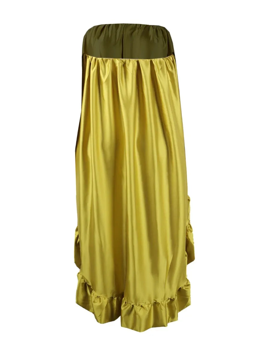 LW Plus Size dress Off The Shoulder Ruffle Hem Loose Dress Mixi Dress A Line Dresses Casual Elegant party dress women's sexy dre