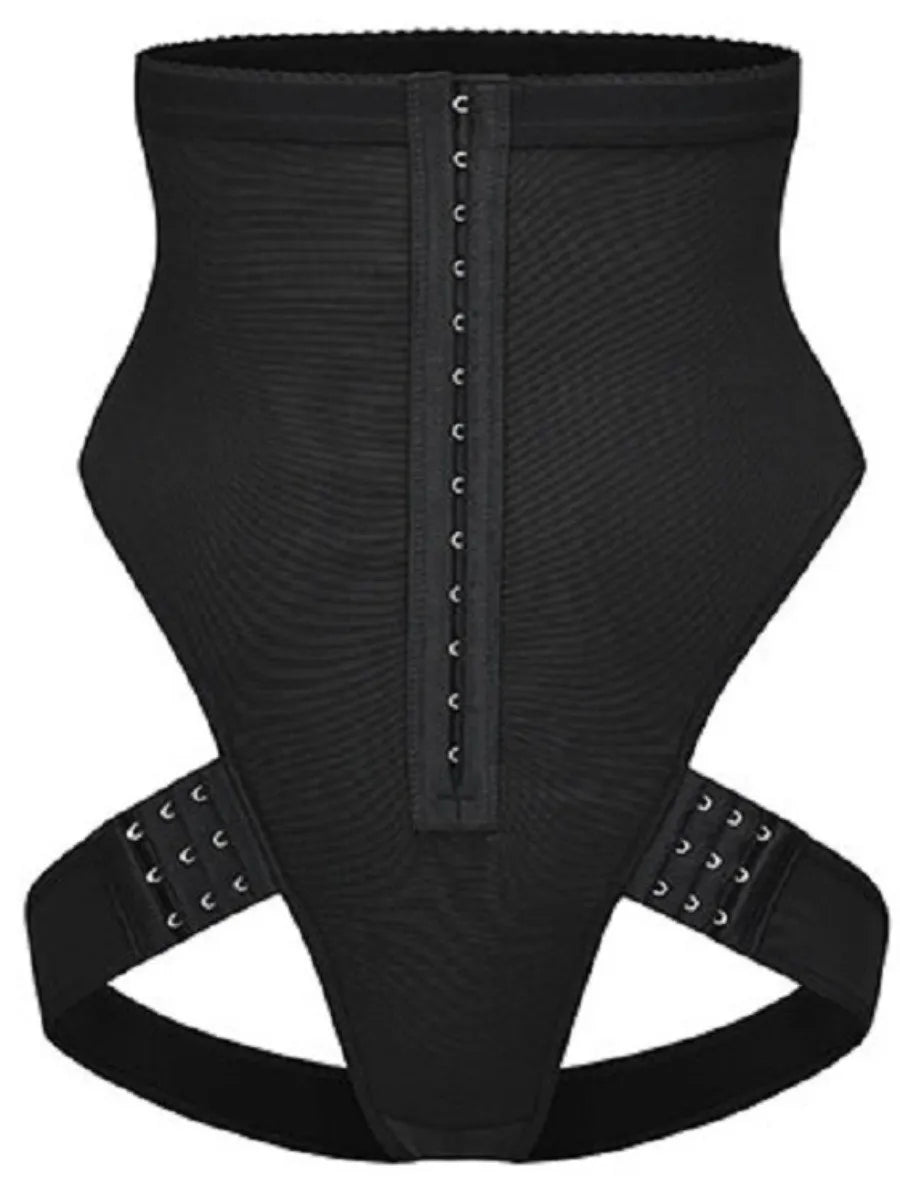 LW SXY Plus Size Shapewear Shorts High Waist Boxer Waist Trainer Women's Corset Breasted Flat Belly Panties Plus Size Body Shape