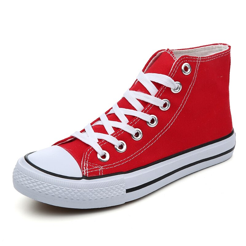 Mid-top Canvas Shoes for Women Classic Board Shoes Couple Shoes Flat Men's Shoes Running Anti-slip Sports Shoes Sneakers Men
