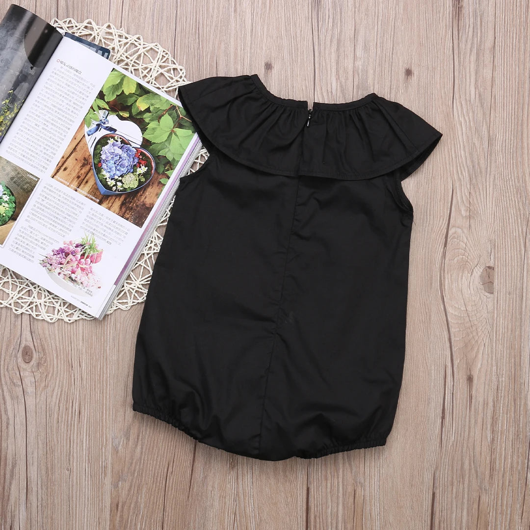 Citgeett Summer Fashion Casual Baby Girls Kids Clothes Romper Playsuit Jumpersuit Outfit Sunsuit 0-5Years