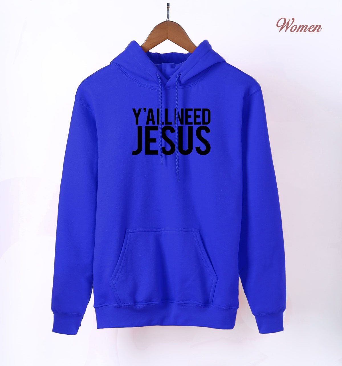 HAMPSON LANQE   Jesus Christian Hoodies For Women 2020 Spring Autumn Sweatshirts Fleece Long Sleeve Pullovers Streetwear