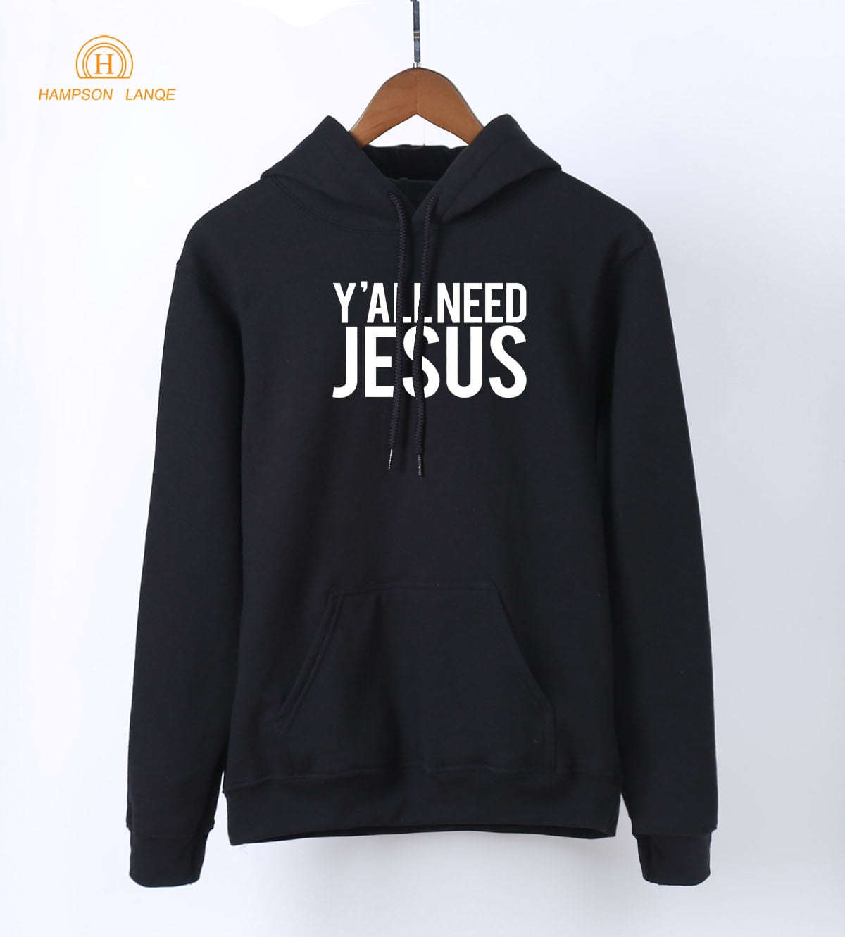 HAMPSON LANQE   Jesus Christian Hoodies For Women 2020 Spring Autumn Sweatshirts Fleece Long Sleeve Pullovers Streetwear