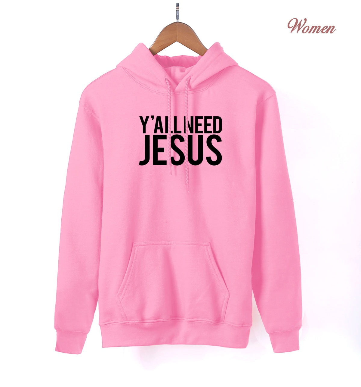 HAMPSON LANQE   Jesus Christian Hoodies For Women 2020 Spring Autumn Sweatshirts Fleece Long Sleeve Pullovers Streetwear