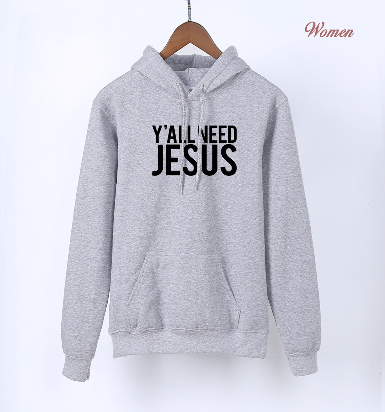 HAMPSON LANQE   Jesus Christian Hoodies For Women 2020 Spring Autumn Sweatshirts Fleece Long Sleeve Pullovers Streetwear