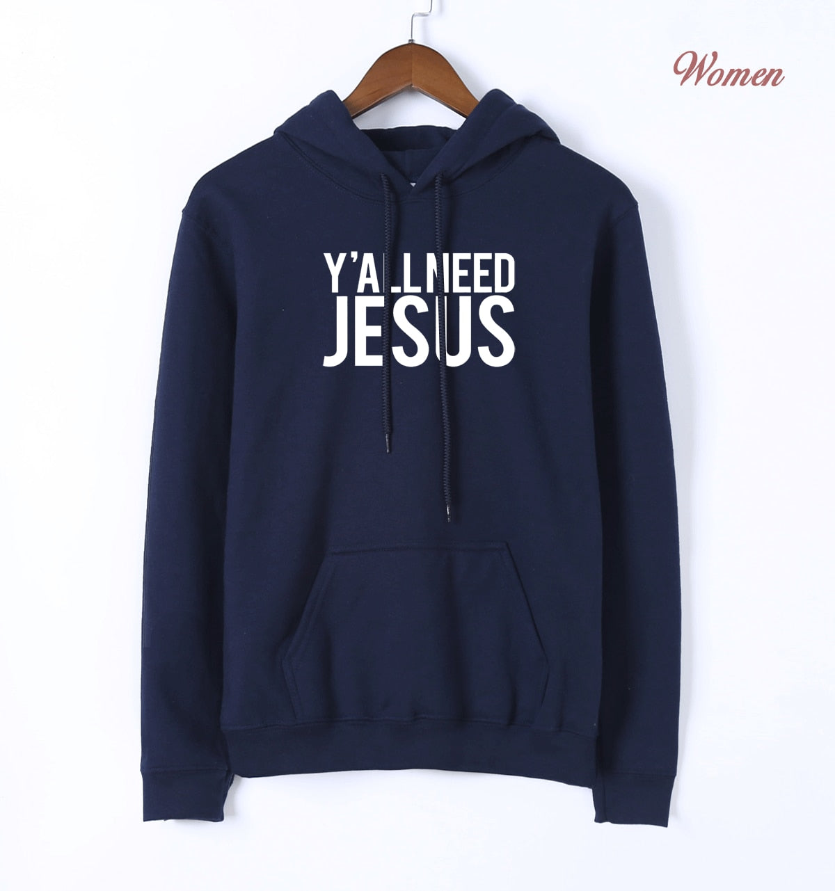 HAMPSON LANQE   Jesus Christian Hoodies For Women 2020 Spring Autumn Sweatshirts Fleece Long Sleeve Pullovers Streetwear