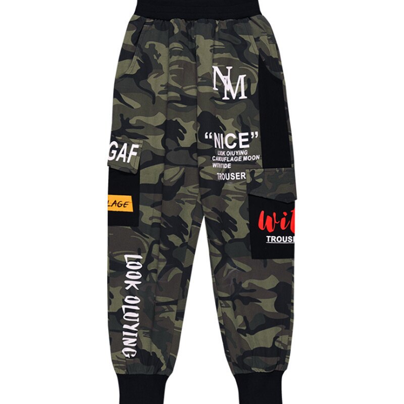 Sports Boys Pants Boys Pants Camouflage Pants For Boys Trousers For Boy 2023 Spring Casual Kids Boy Sweatpant 6 8 10 12 14 Year