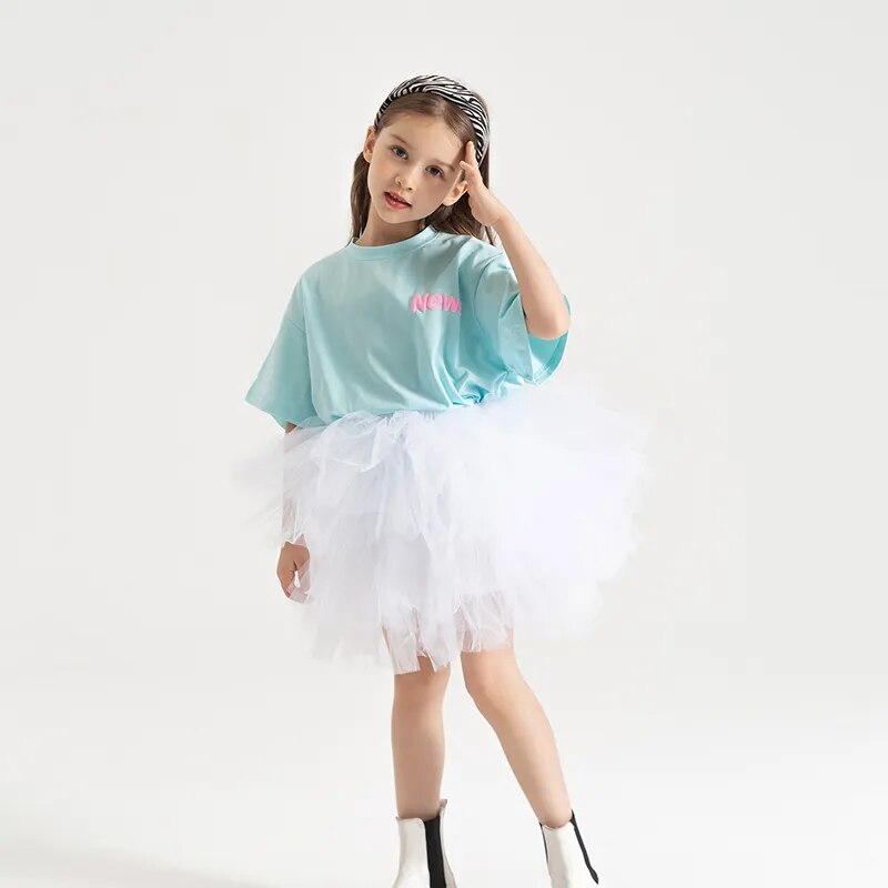 Fashion Girls Tutu Super Fluffy 6 Layers Petticoat Princess Ballet Dance Tutu Skirt Kids Cake Skirt Chritsmas Children Clothes