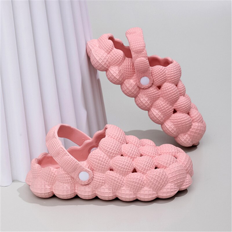 Slipper Women Men EVA Cute Bubble Ball Slides Sandals Summer Indoor Massage Outdoor Shoes Closed Toe Anti-Slip Fashion Designer