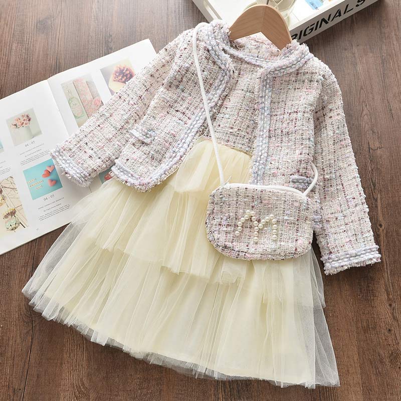 Bear Leader Girls Princess Dress New Brand Party Dresses Kids Girls Clothing Elegant Cute Girl Outfit Children Clothing Vestido