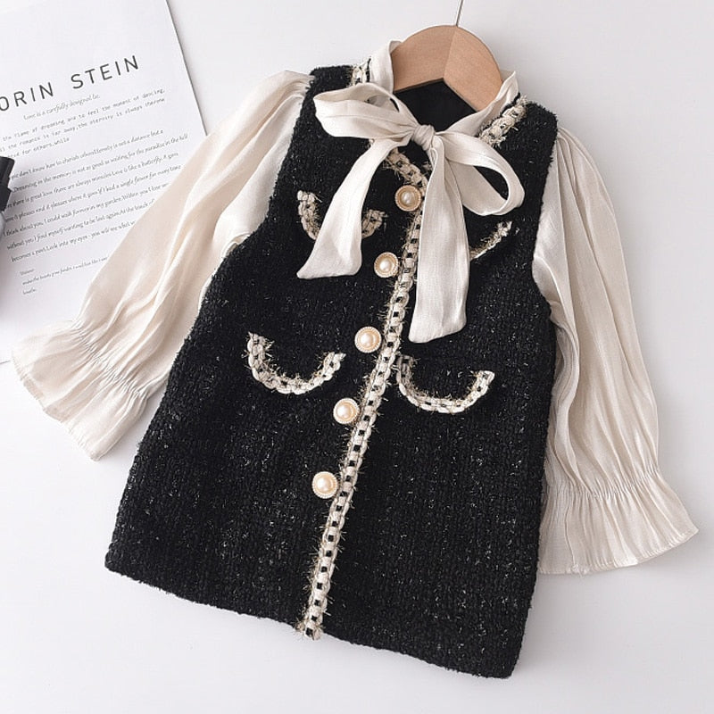 Bear Leader Girls Princess Dress New Brand Party Dresses Kids Girls Clothing Elegant Cute Girl Outfit Children Clothing Vestido