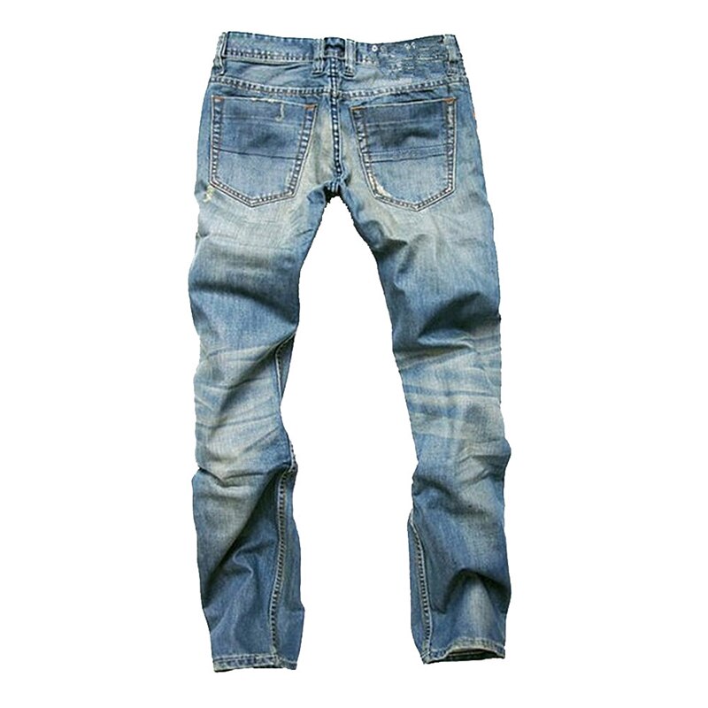 Men&#39;s Elastic Denim Casual Regular Fit Cotton Pants Premium Quality Cotton Plus Size Denim Jeans Four Seasons Large Size