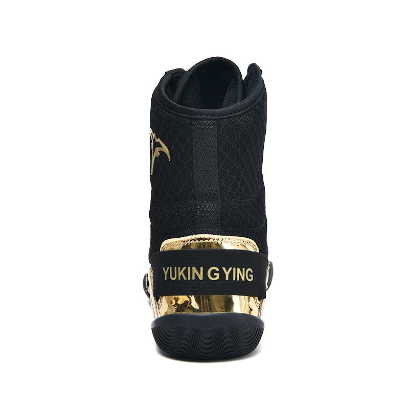 New Breathable Boxing Shoes Men Light Weight Boxing Sneakers Comfortable Wrestling Sneakers Anti Slip Wrestling Footwears