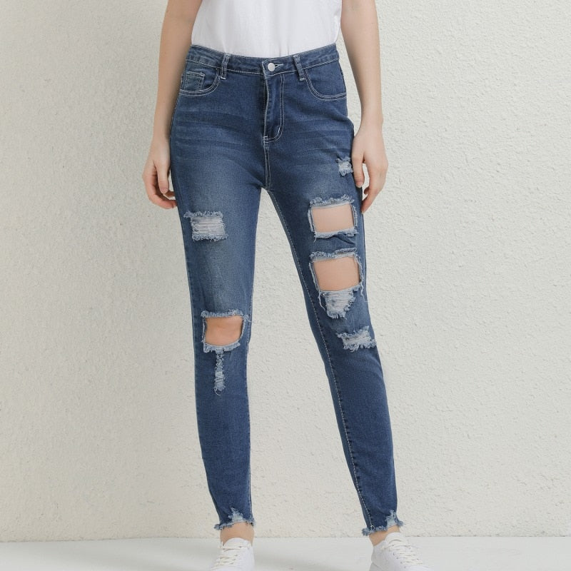 Mid Waisted Stretch Flare Jeans Women Denim Pants Wide Leg Butt-lifted Casual Korean Style Skinny Bell Bottom Pocket Trousers