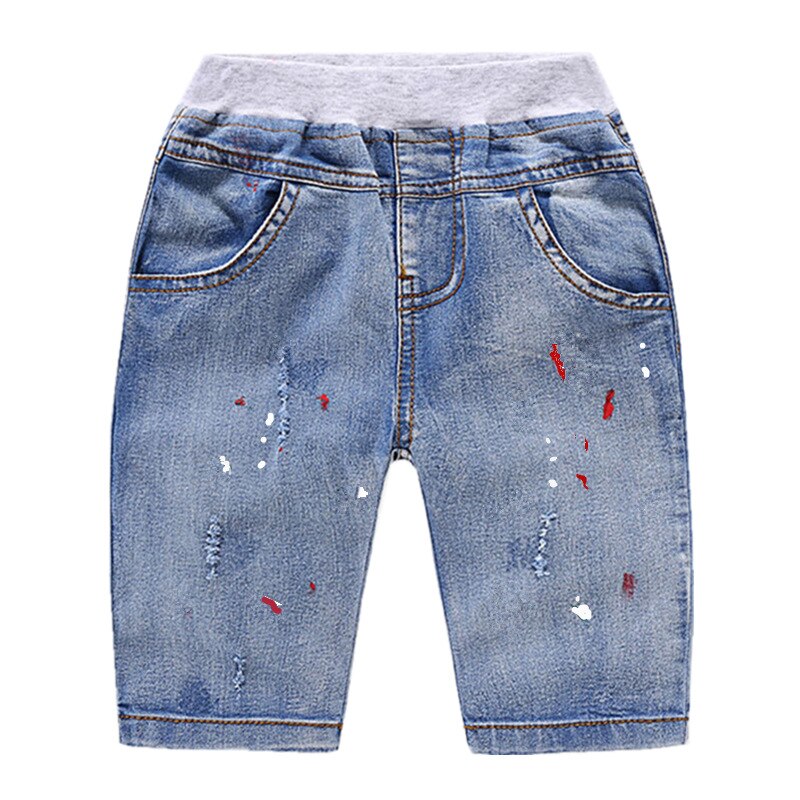 Summer Boys denim shorts Fashion elasticity jeans Kids casual cowboy shorts child shorts new small and medium child clothing