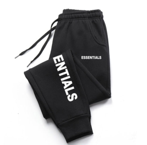 Essentials Sweatpants A+ Reflective Letter Logo Hip Hop Hoodies New Designer Pants Unisex High Street Sports Pants