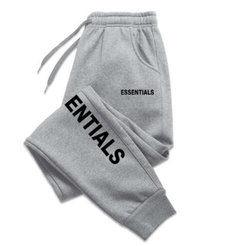 Essentials Sweatpants A+ Reflective Letter Logo Hip Hop Hoodies New Designer Pants Unisex High Street Sports Pants