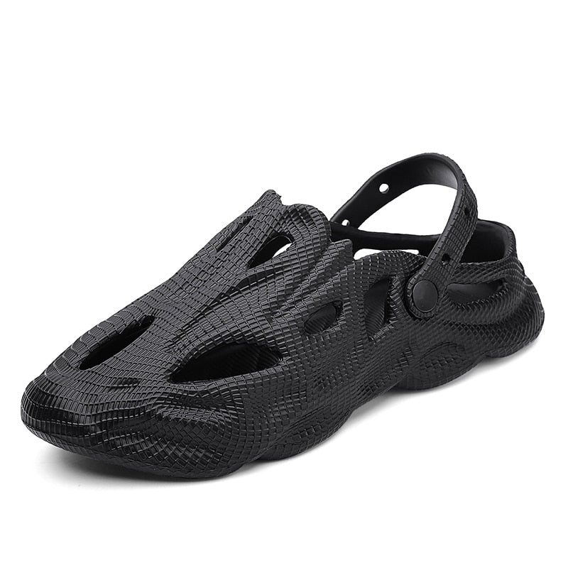 Summer Men Slippers Comfortable Platform Outdoor Sandals Clogs Beach Slippers Flip Flops Male Indoor Home Slides Bathroom Shoes