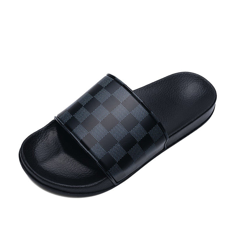 Brand Men Slippers Luxury Outdoor Sandals Summer Anti-slip Bathroom Slippers for Male Fashion Casual Sneaker Men Flip Flops