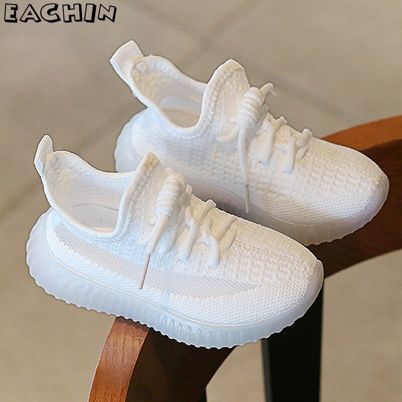 Children&#39;s Shoes Mesh Breathable Toddler Soft Comfortable Casual Shoes Boys Girls Sneakers Kids New Non-slip Sport Running Shoes