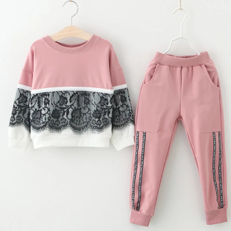 Bear Leader Girls Clothing Sets 2023 Girls Clothes Long Sleeve T-shirt+Pants 2Pcs for Kids Clothing Sets Children Clothing