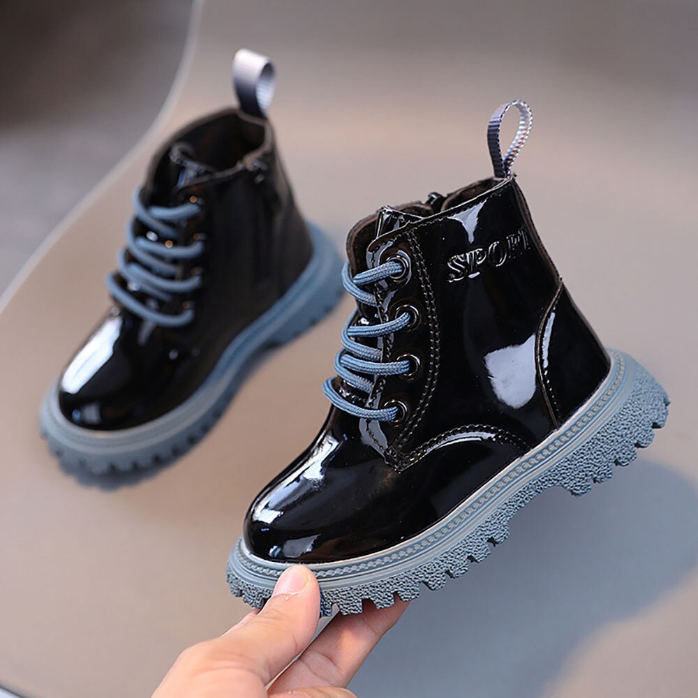 Autumn Martin Boots For Girls Korean Style Trend Fashion Princess Footwear Ergonomics Soft-soled Party Early Winter Shoes