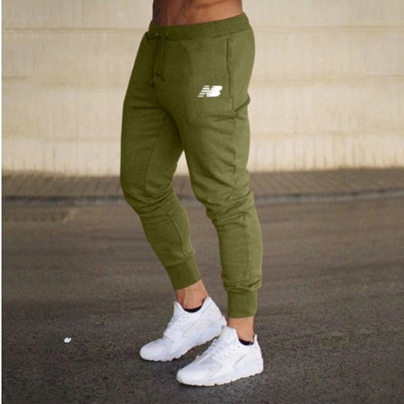 Men's Quick-Drying Trousers Casual Pants Jogger Fitness Workout Running Knitted Basketball Sweatpants Pantalones Hombre Bottoms