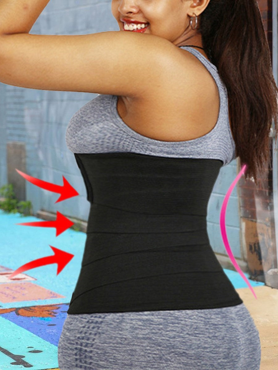 LW Shapewear Plus Size Belly Belt Corset Polyester Sheath Solid Home Summer Outfits Women Clothing