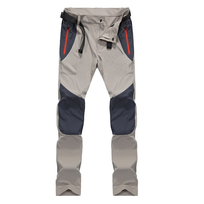 Men Summer Water proof Hiking Pants Men Outdoor Sports Breathable Trekking Trousers Mens Mountain Climbing Fishing cargo Pants