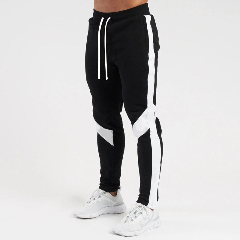 Men&#39;s Pants Fitness Skinny Trousers Spring Elastic Bodybuilding Pant Workout Track Bottom Pants Men Joggers Sweatpants