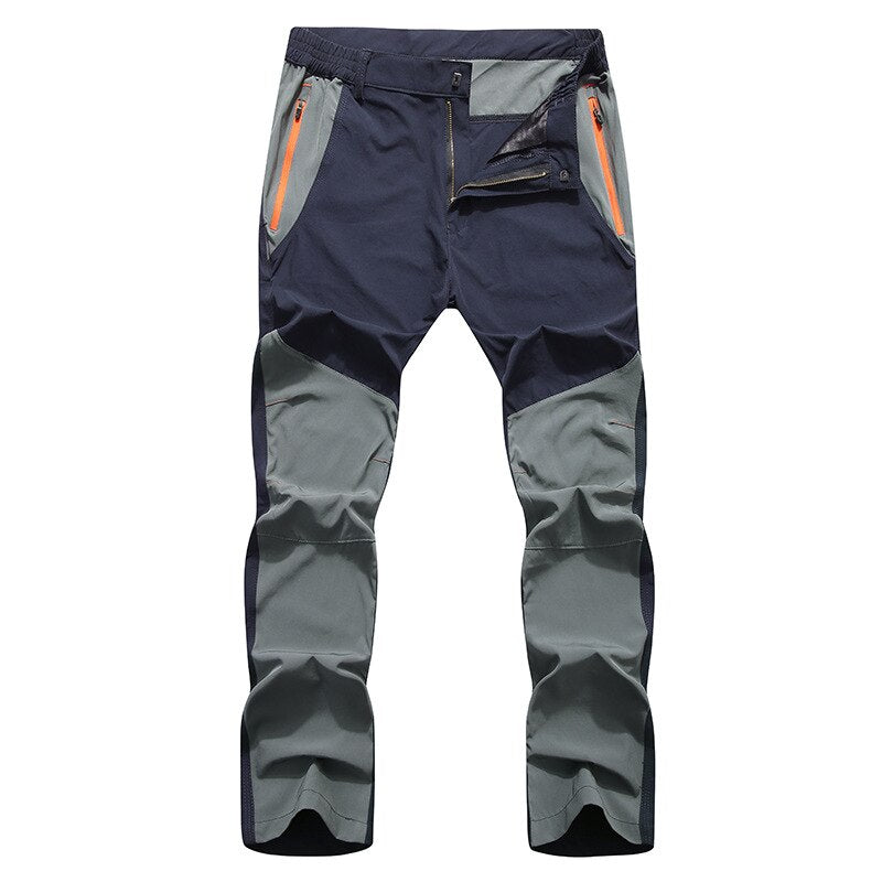 Men Hiking Pants For Outdoor Trekking Stretch Trousers Mountain Climbing Fishing Long Trousers Sweat Pants And Jogger