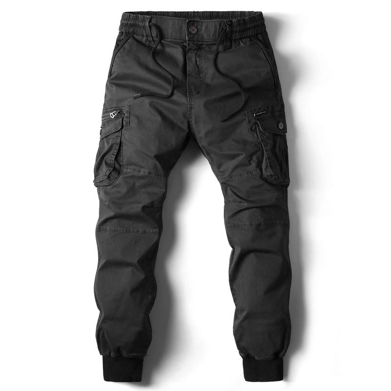 Cargo Pants Men Jogging Casual Pants Cotton Full Length Military Mens Streetwear Mens Work Tactical Tracksuit Trousers Plus Size