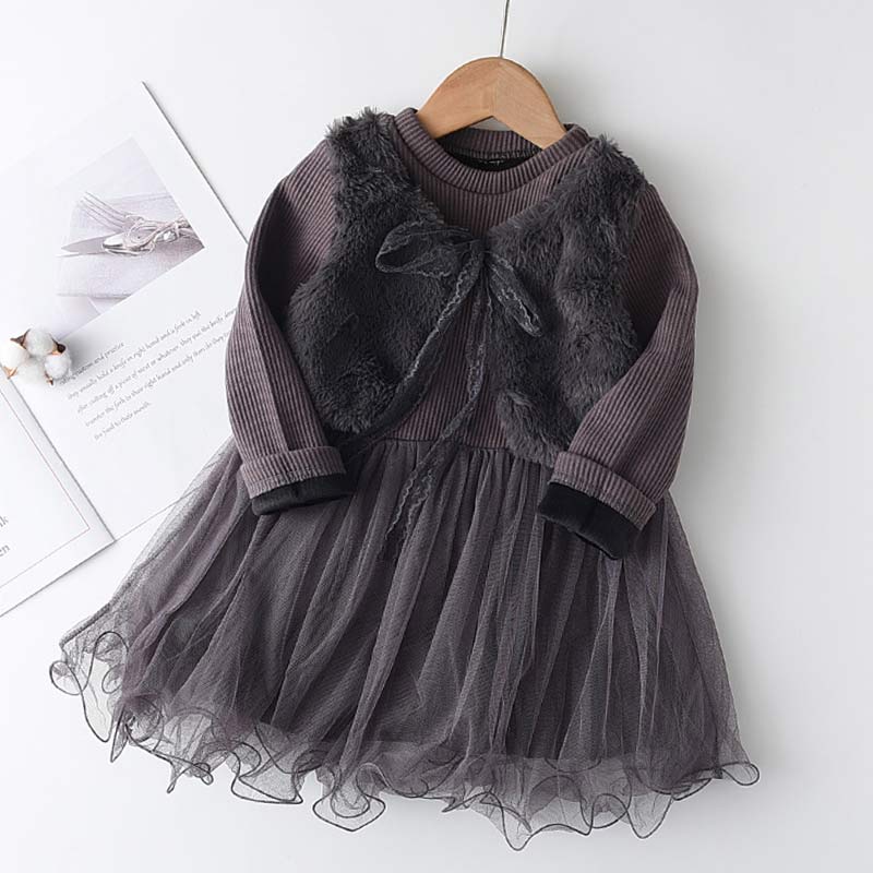 Bear Leader Girls Princess Dress New Brand Party Dresses Kids Girls Clothing Elegant Cute Girl Outfit Children Clothing Vestido