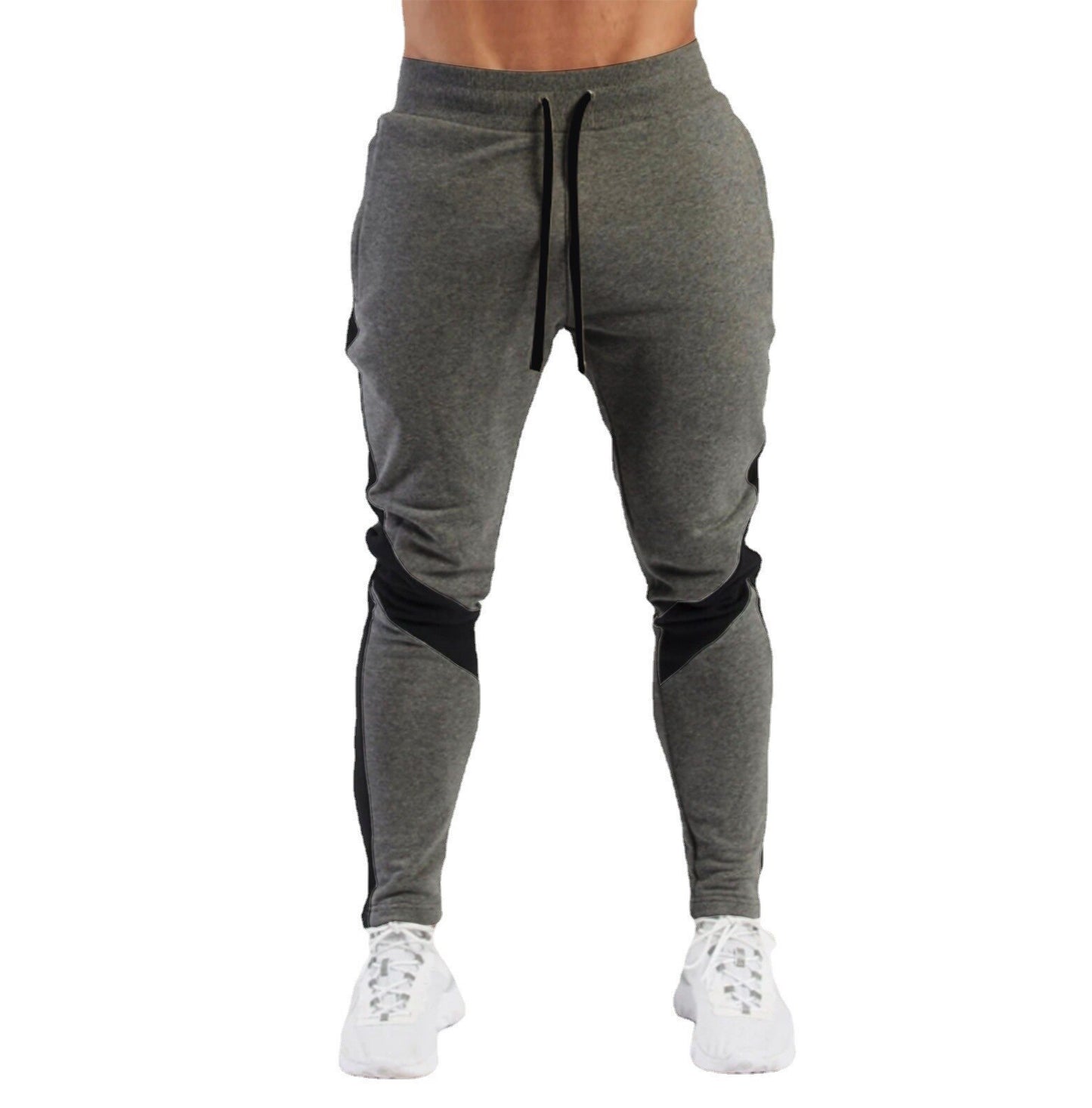 Men&#39;s Pants Fitness Skinny Trousers Spring Elastic Bodybuilding Pant Workout Track Bottom Pants Men Joggers Sweatpants