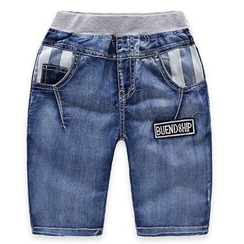 Summer Boys denim shorts Fashion elasticity jeans Kids casual cowboy shorts child shorts new small and medium child clothing