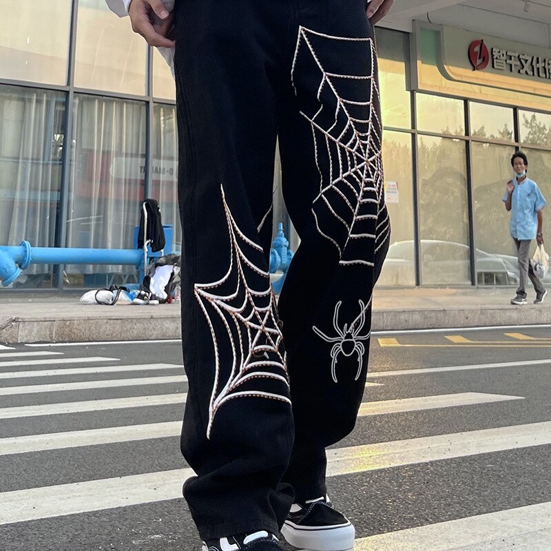 Men Jogger Pants Hip Hop Streetwear Denim Sweatpants Trousers Tactical High Quality Men Pants Techwear Jeans Male Cargo Pants