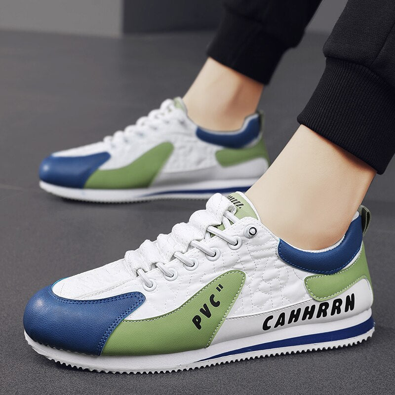 Men Sneakers Casual New In Summer Male Shoes Running Leather Platform Outdoor Sport Fashion Loafers Luxury Tennis Trainers