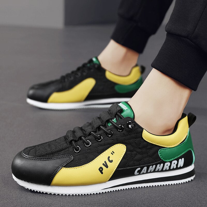 Men Sneakers Casual New In Summer Male Shoes Running Leather Platform Outdoor Sport Fashion Loafers Luxury Tennis Trainers