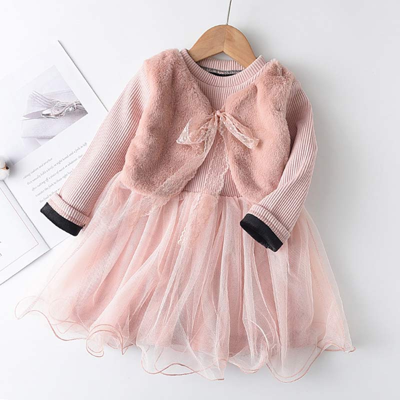 Bear Leader Girls Princess Dress New Brand Party Dresses Kids Girls Clothing Elegant Cute Girl Outfit Children Clothing Vestido