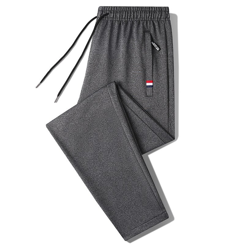 8XL Spring Men Joggers Breeches Pants Mens Breathable Casual Sport Pants Sweatpants Mens Autumn Outdoor Tracksuit Trousers Male