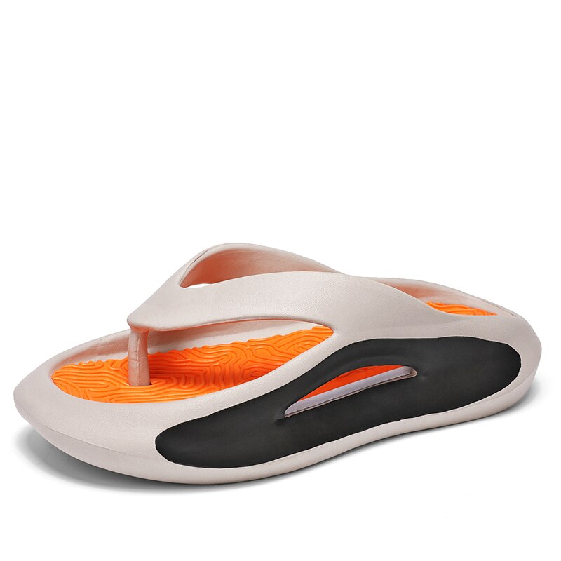 Fashion Men Women Flip Flops Outdoor Slippers Slides Beach Sandals Men Indoor Slippers Soft Home Shoes Beach Slippers Flip Flops