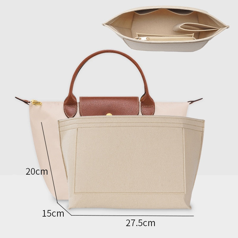 Bag Organizer For Longchamp Small Tote Bag Timid Bag Storage And Finishing Inner Bag Liner