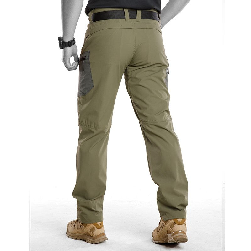 Summer Quick Drying Tactical Pants Mens Outdoor Breathable Lightweight Multiple Pockets Climbing Fishing Military Trousers Male