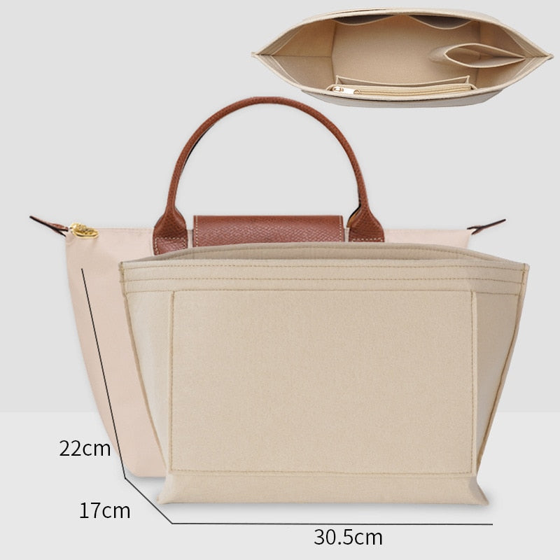 Bag Organizer For Longchamp Small Tote Bag Timid Bag Storage And Finishing Inner Bag Liner