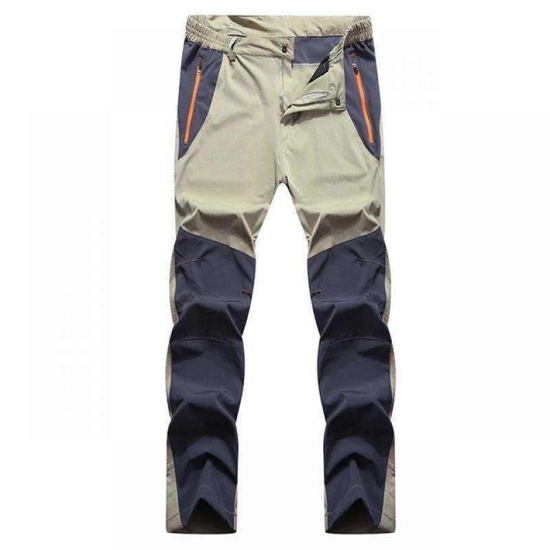 Men Hiking Pants For Outdoor Trekking Stretch Trousers Mountain Climbing Fishing Long Trousers Sweat Pants And Jogger