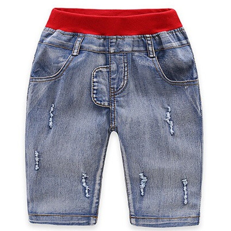 Summer Boys denim shorts Fashion elasticity jeans Kids casual cowboy shorts child shorts new small and medium child clothing