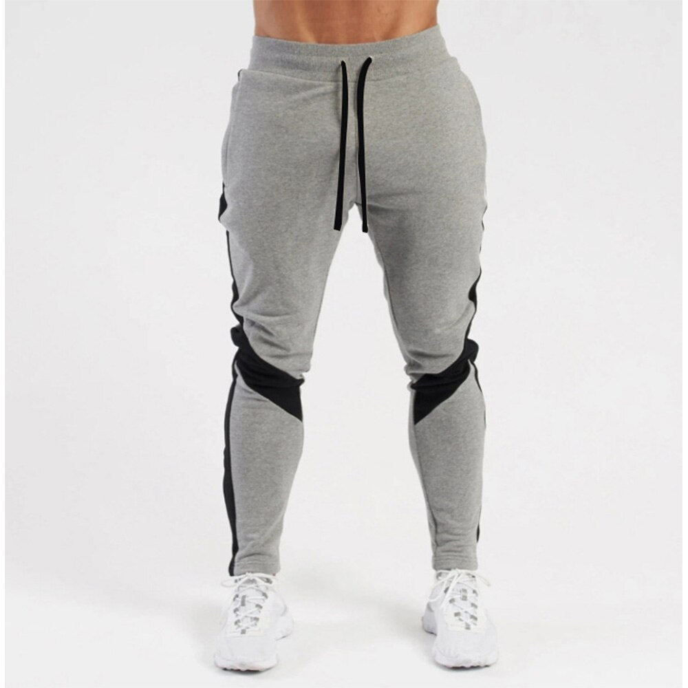 Men&#39;s Pants Fitness Skinny Trousers Spring Elastic Bodybuilding Pant Workout Track Bottom Pants Men Joggers Sweatpants